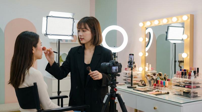 猎奇美妆视频教程